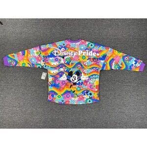 Spirit Jersey Disney Pride Shirt Tie Dye Rainbow Mickey Mouse Adult Size Small